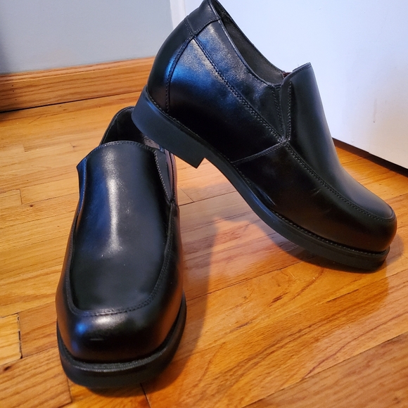 Other - Men's Elevator Shoes Black Slip-On